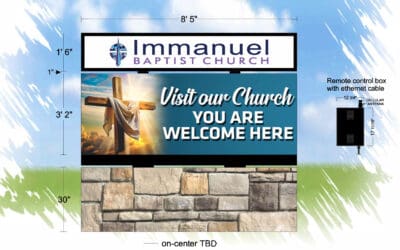 Update On Church Sign