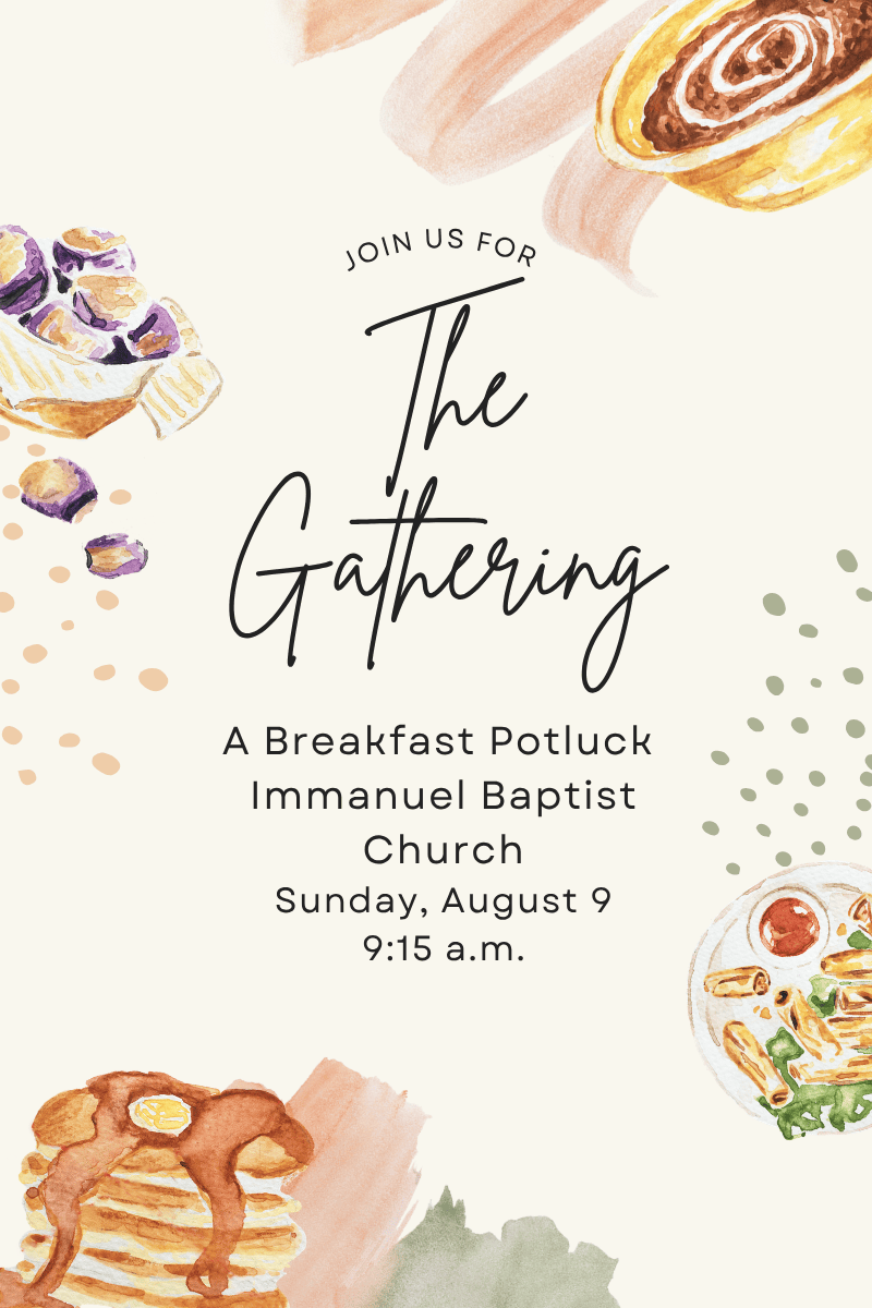 August The Gathering Advertisement