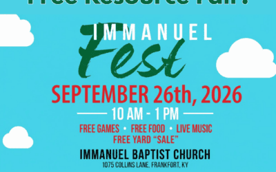 Community Partners Invited to Host Tables at Immanuelfest